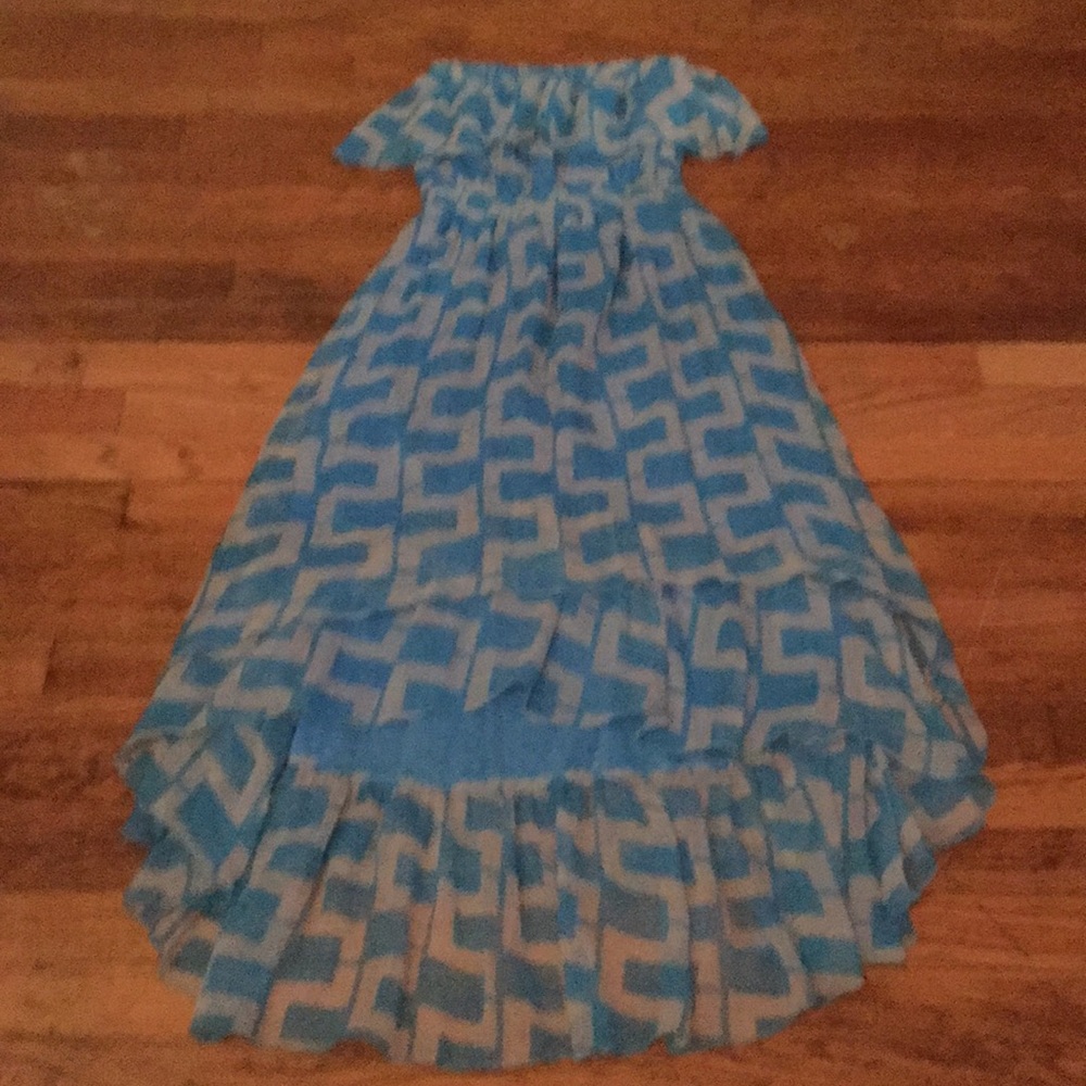 High and low dress. Beautiful summer dress